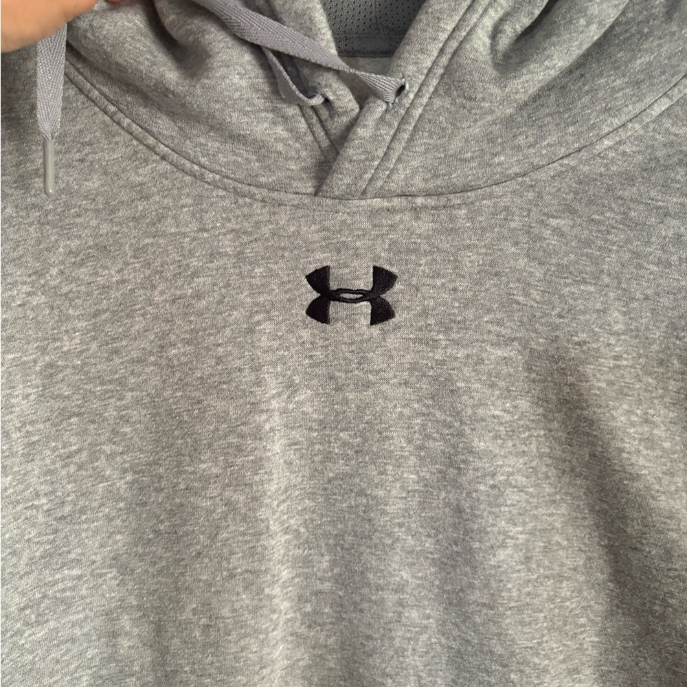 Under Armour Heather Gray Pullover Hoodie